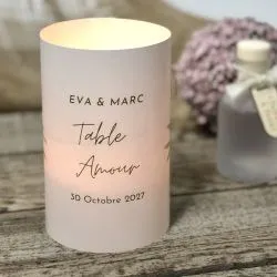 Lot de 10 menus ou marque-tables à personnaliser