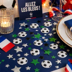 confetti de table football