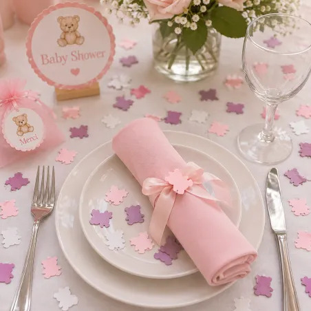 cotillon de fête ourson rose
