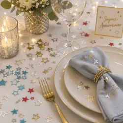 Confettis de table étoiles