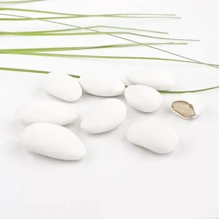 Dragées amandes biologiques, boîte de 500 g
