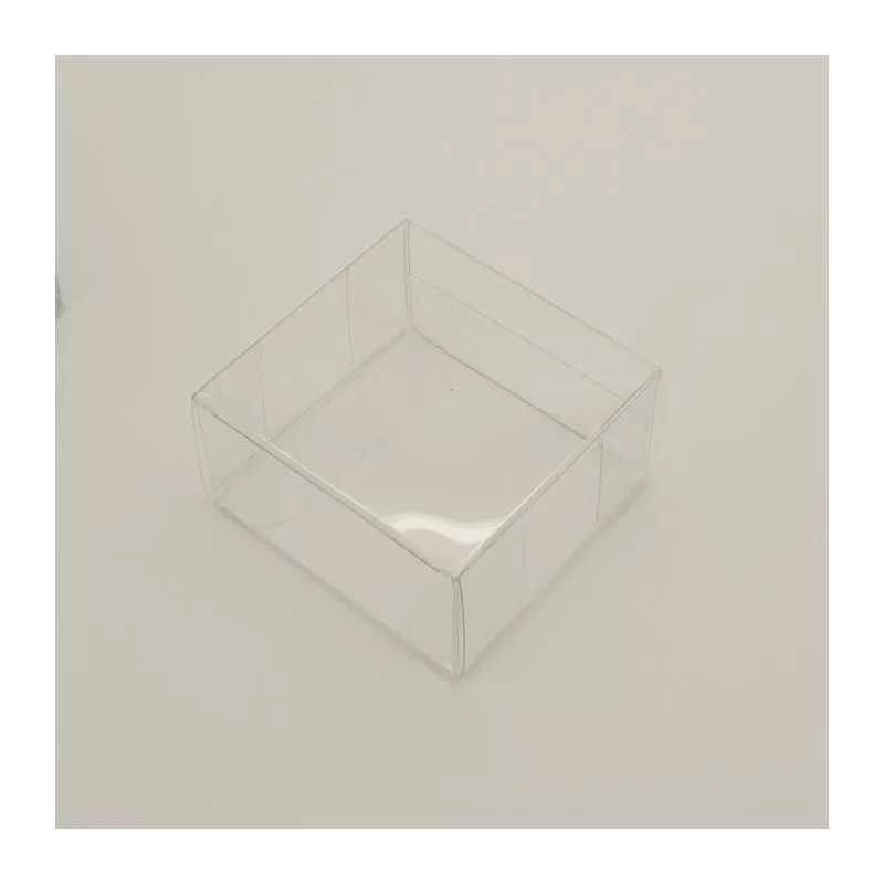 Boite dragées pvc Carré X5