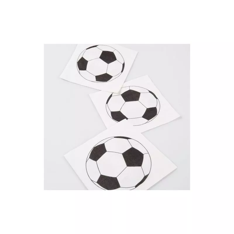 Serviette de table " Foot " X20