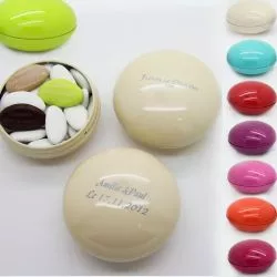 Boite dragées Smarties personnalisée X10