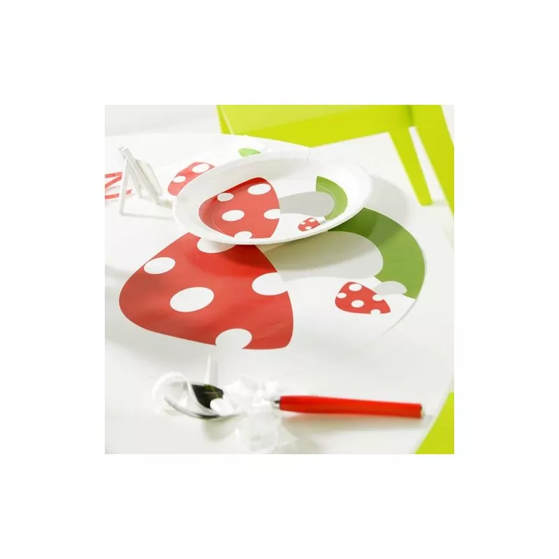 Set de Table Champignon X6