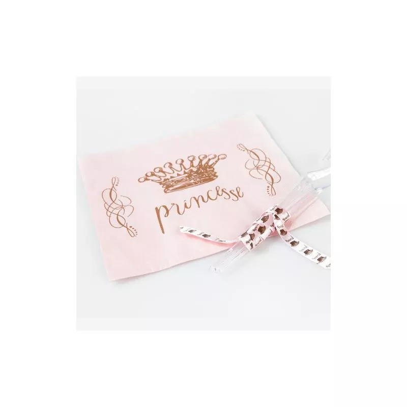 Serviette table Princesse X20