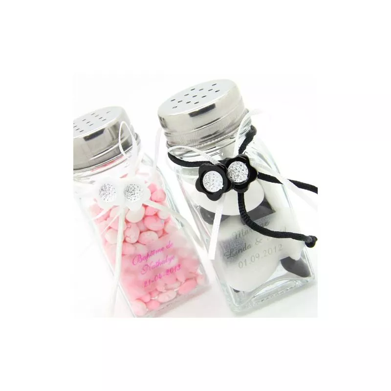 Attache décorative Fleur cristal X10