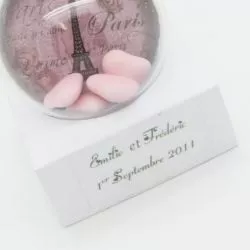 Support boule plexi 5cm X10