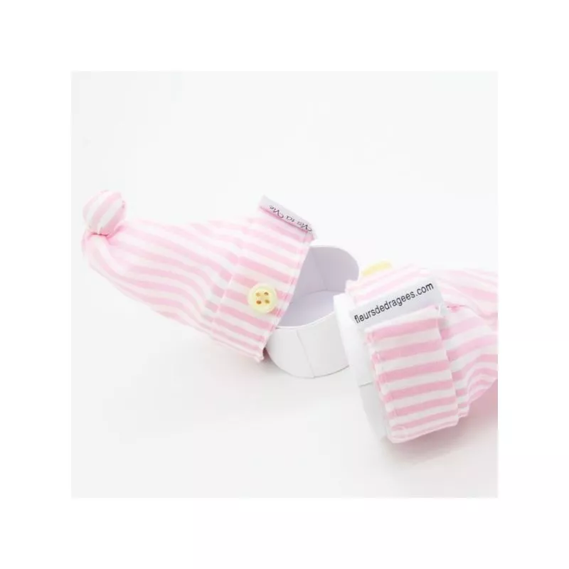 Boite dragées Bonnet bébé X6