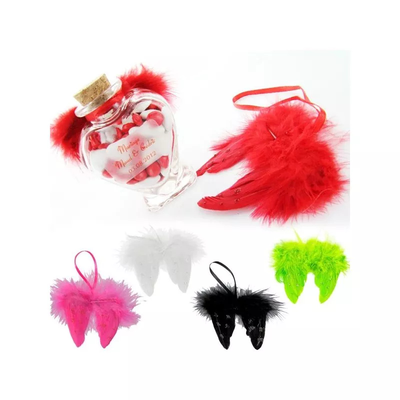 Ange plume déco X5