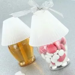 Lampe chevet dragées / Sent bon