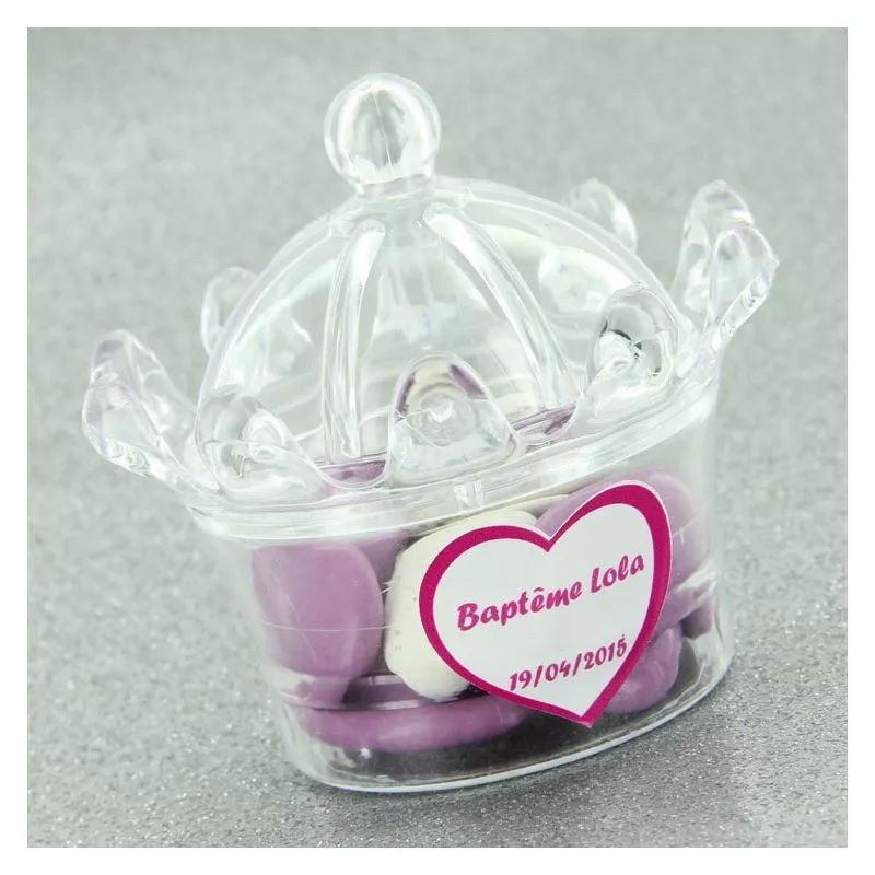 Boite coffret couronne X3