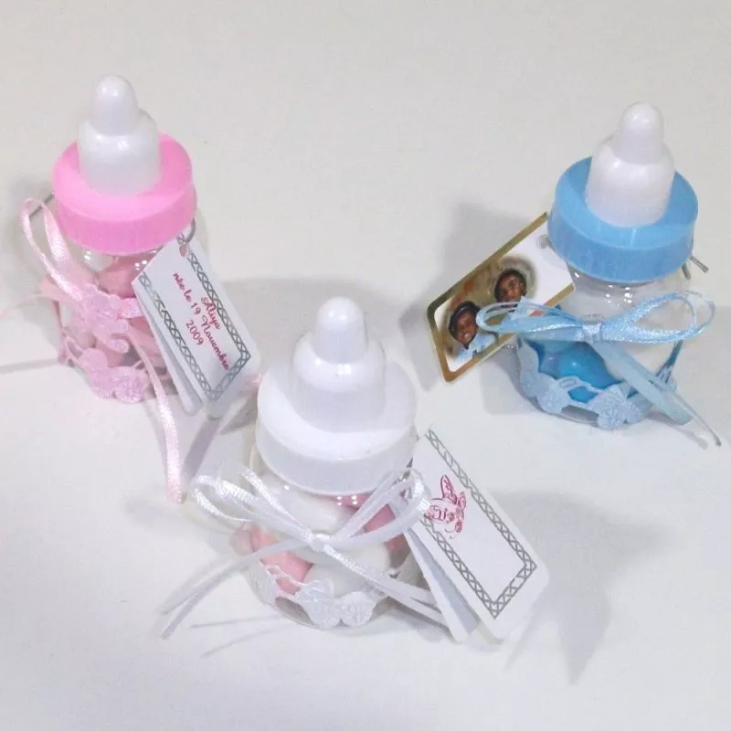 Kit Biberons à Dragées X30 + support tirelire 