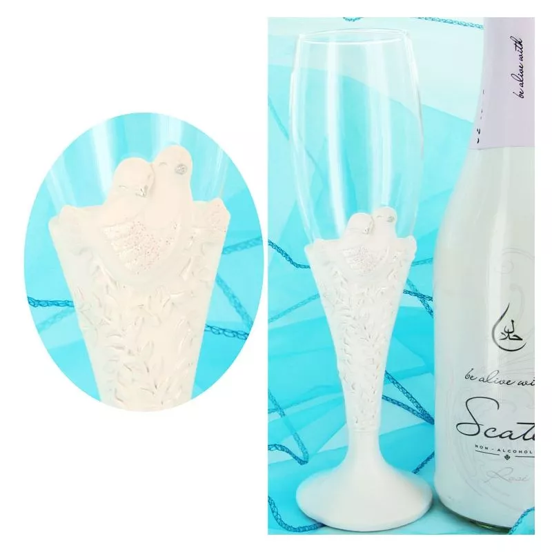 Flûte champagne Mariés