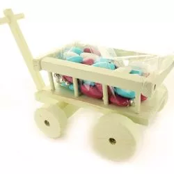 Bonbonnière dragées Chariot d'enfant