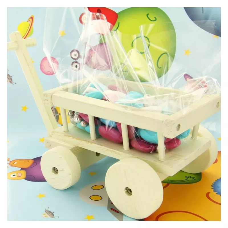 Bonbonnière dragées Chariot d'enfant