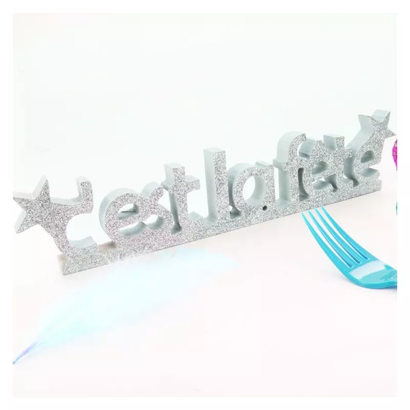 Déco de table "c'est la fête" Argent