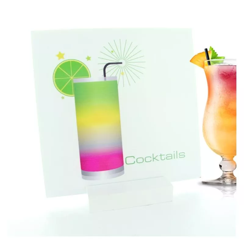 Tableau déco de table Cocktail