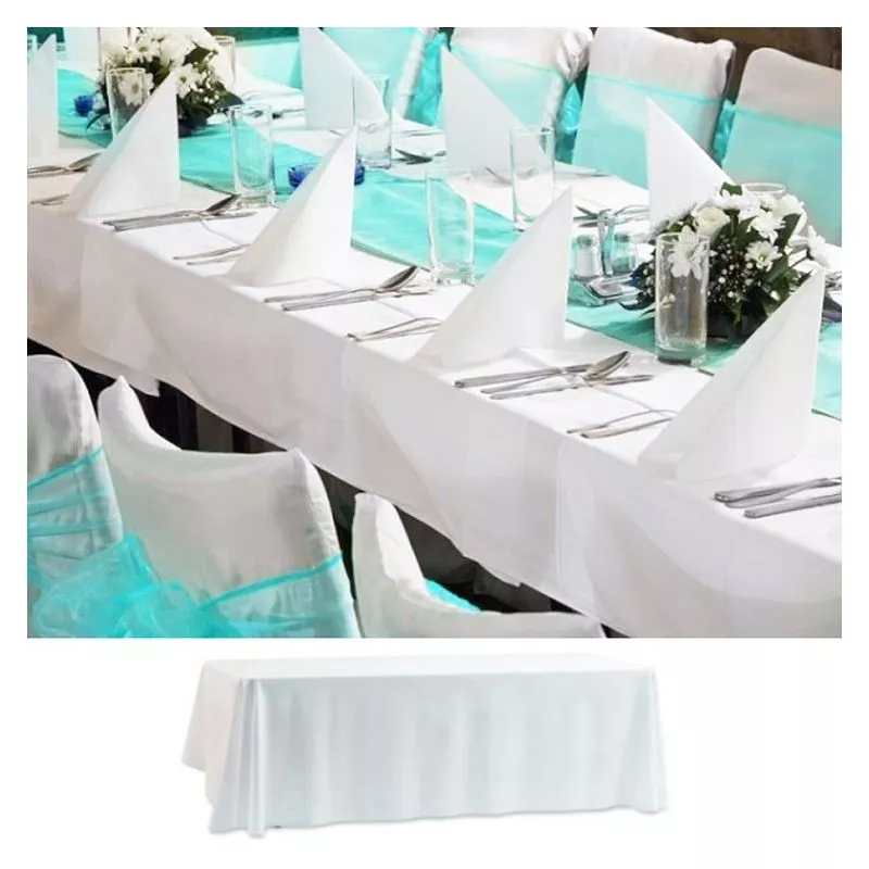 Nappe de table rectangulaire 1.5 x 3m