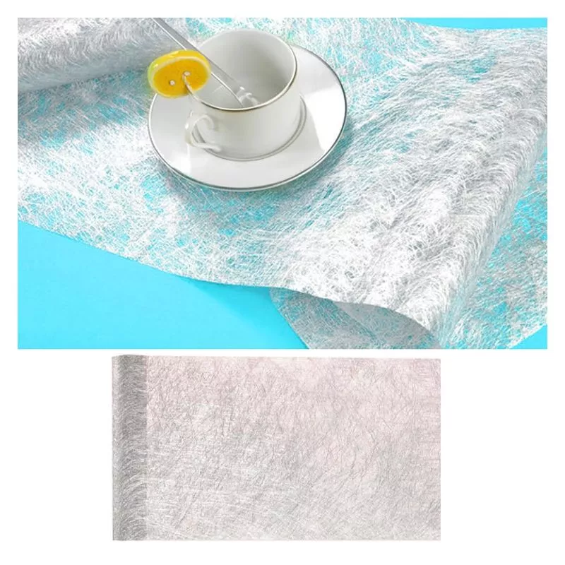 10m Chemin de table gris argenté
