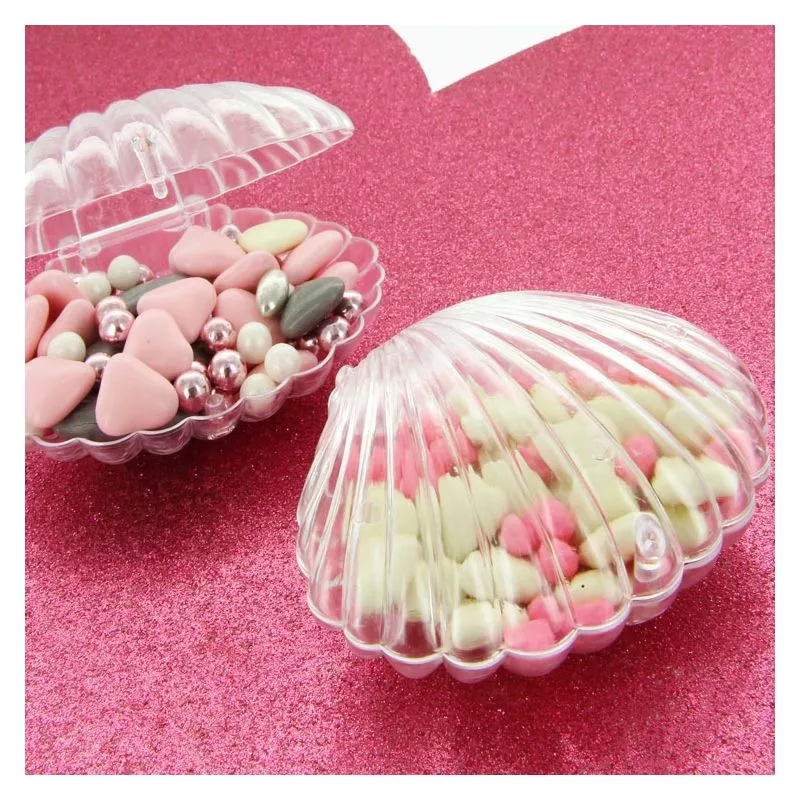 3 Coquillages boite dragées