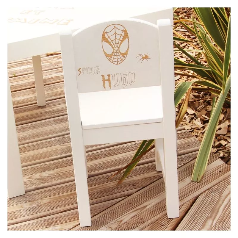 Chaise enfant personnalisée - Spider man