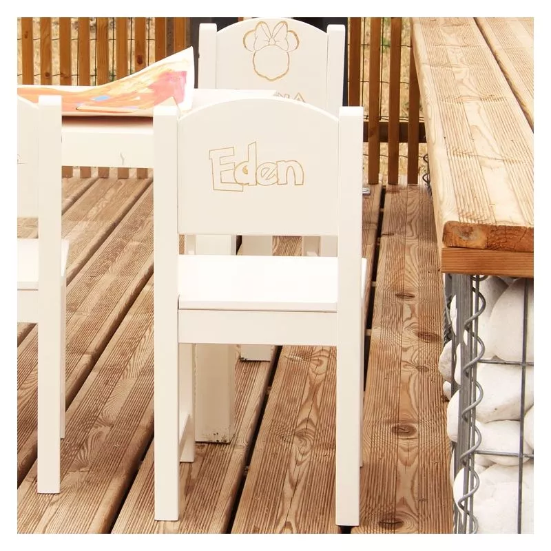 Chaise enfant personnalisée