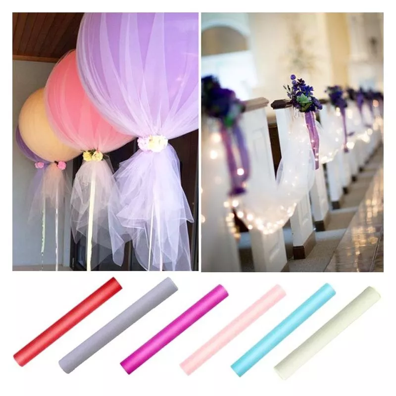 Tulle en rouleau pas cher format XL 80cm x 25m