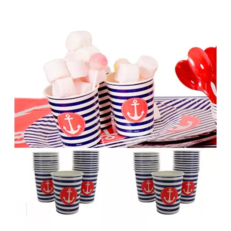 Gobelet thème mer 10 pieces