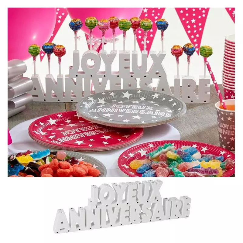 Déco Candy bar - Joyeux Anniversaire