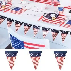 Banderole fanion USA 3m