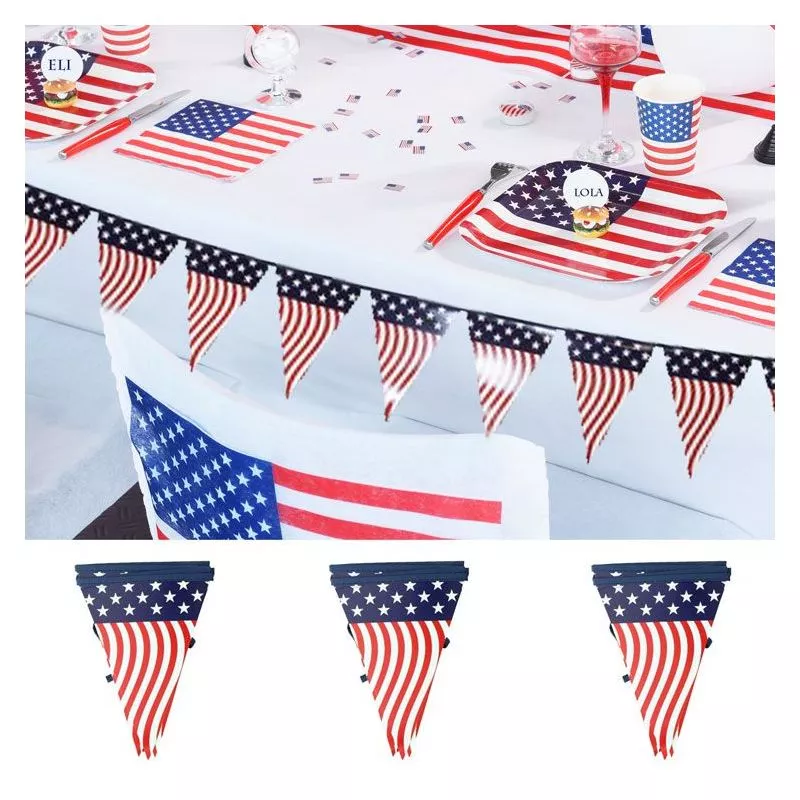 Banderole fanion USA 3m