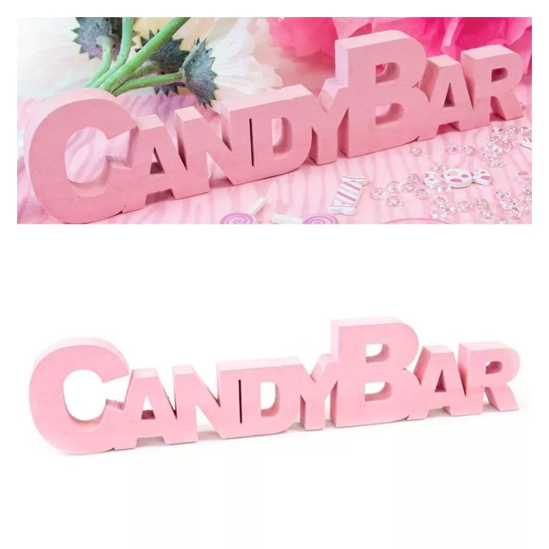 Centre de table CANDY BAR - Rose