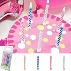 Bougie magique gateau anniversaire 10psc