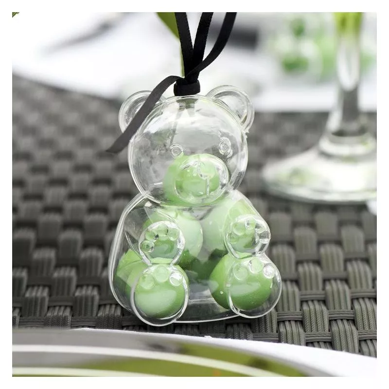 Dragées ourson transparent X3