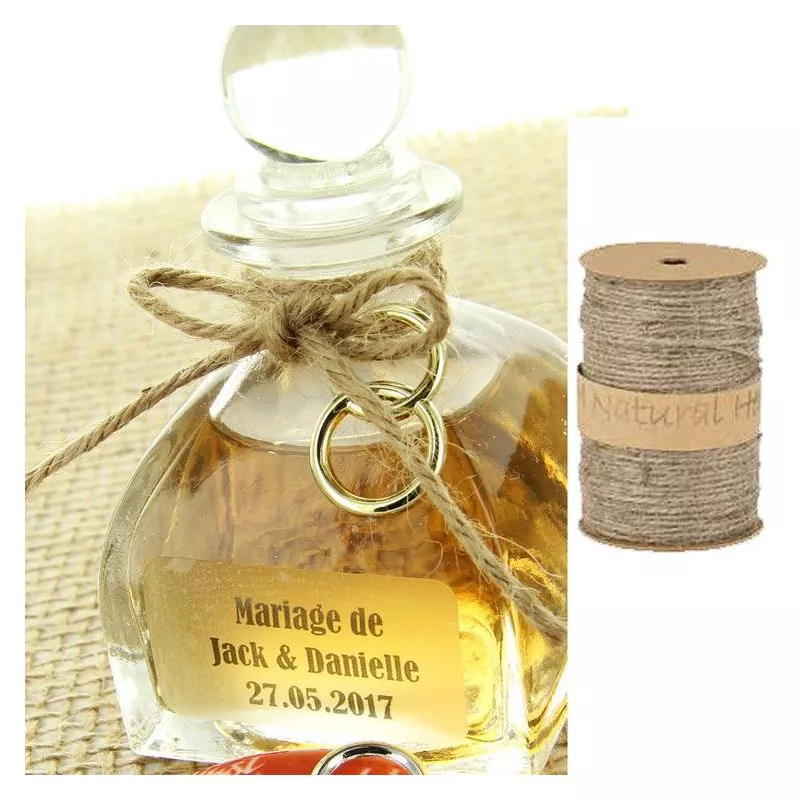 Ficelle Jute naturel 100m x 2mm
