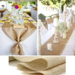 Chemin de table toile de jute Original 5mx26cm