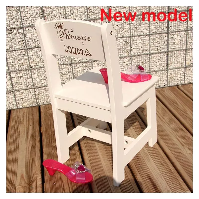 Chaise enfant personnalisée - Fée