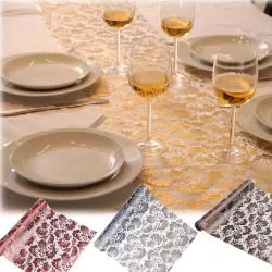 Chemin de table arabesque