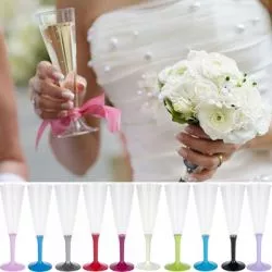 Flute champagne design 130cl X10