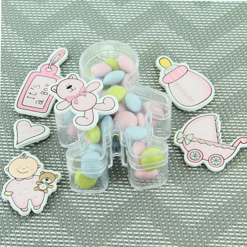 Stickers NAISSANCE assortis lot de 6
