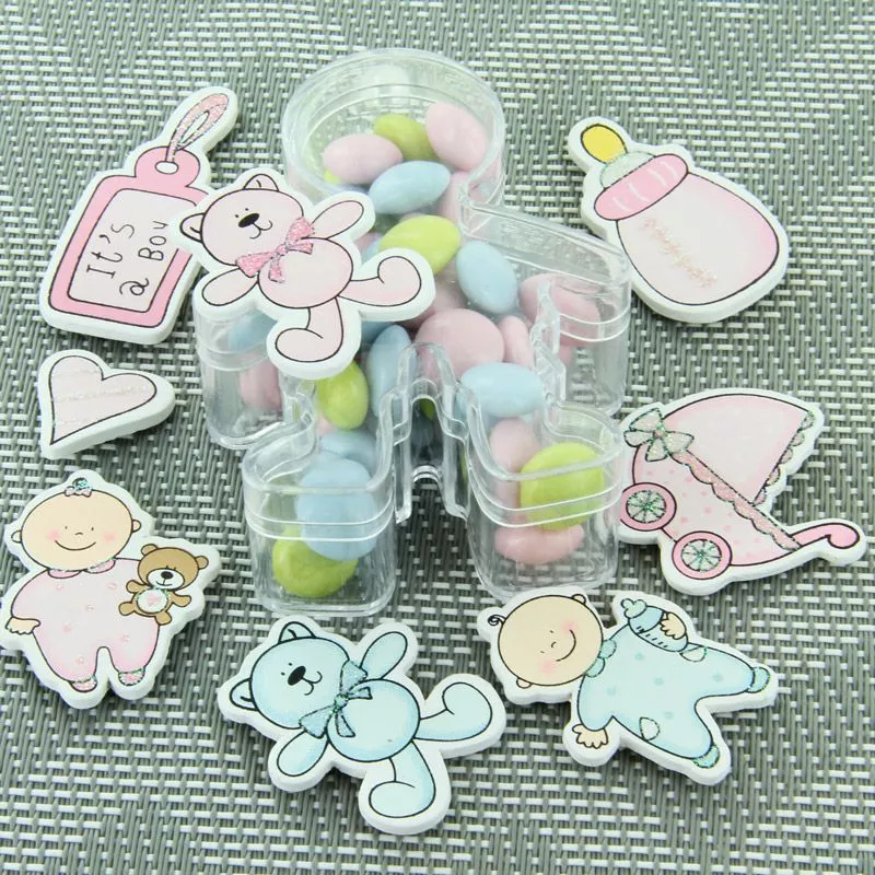 Stickers NAISSANCE assortis lot de 6