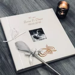 Livre d'or personnalisé / Album photo - Calligraphie Musulmane
