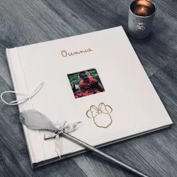 Livre d'or baptême minnie Personnalisé / Album photo