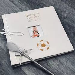 Livre d'or personnalisé / Album photo - Foot