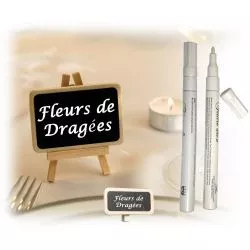 Feutre déco Blanc