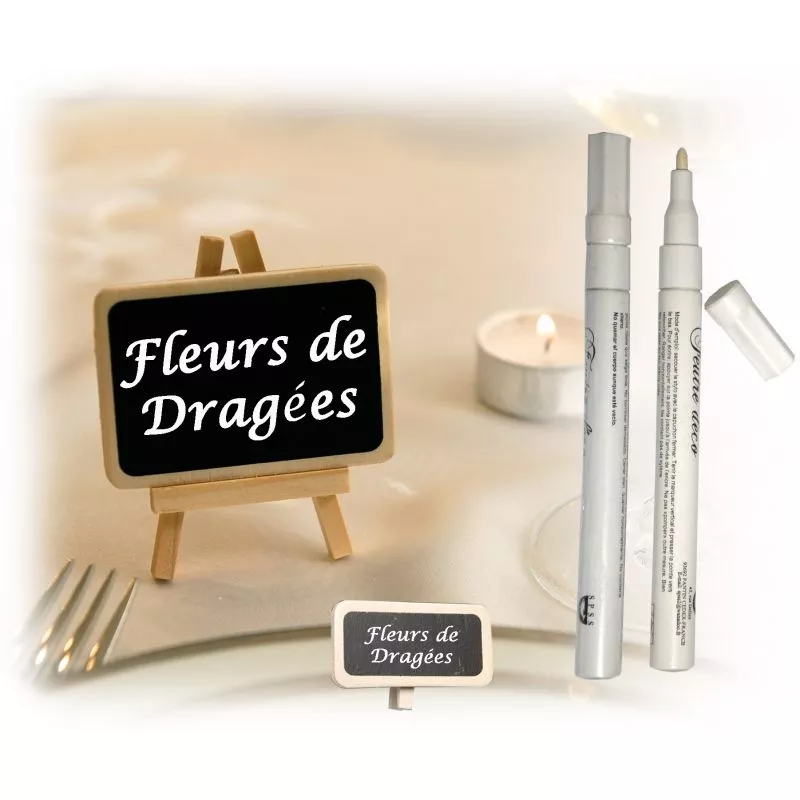 Feutre déco Blanc