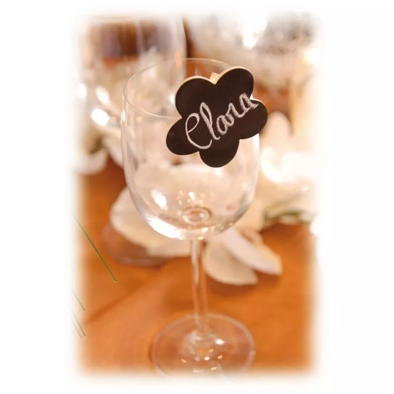 Marque Place Ardoise Fleur X6