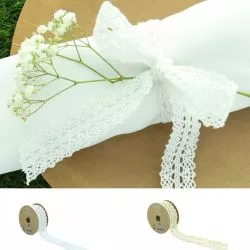 Ruban dentelle  2.5cm
