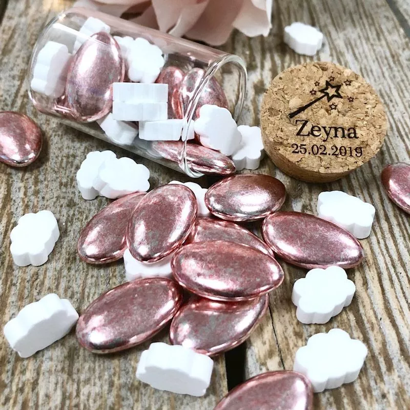 Dragées luxe Rose Silver